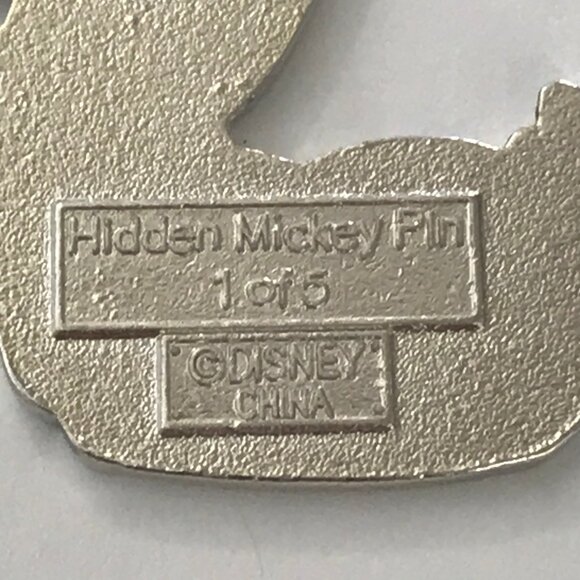 Disney Donald Duck Trading Pin 2007 Hidden Mickey Sorcerers Apprentice Hat Cap - Picture 5 of 7